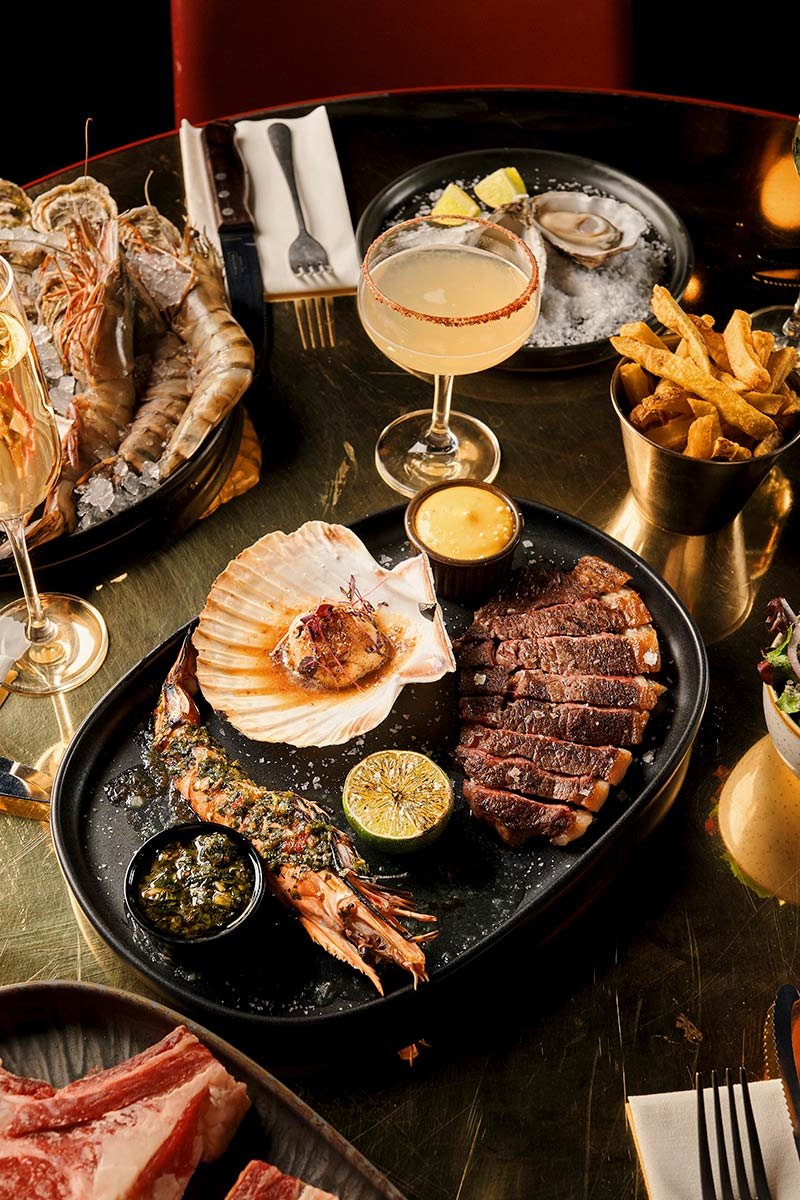 Weekend brunch at temper City, City of London