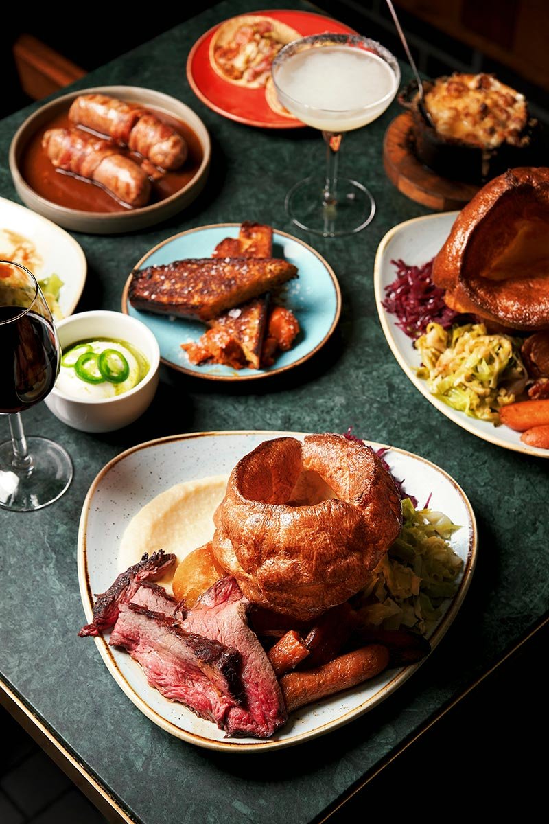 Award-winning Sunday roast at temper
