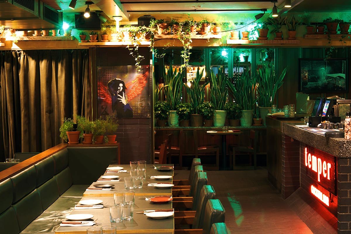 temper Soho private dining room